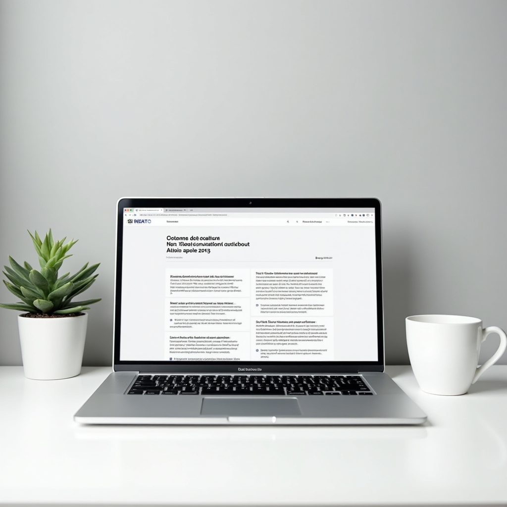 Overview of an educational platform interface showing structured tax content sections on a screen